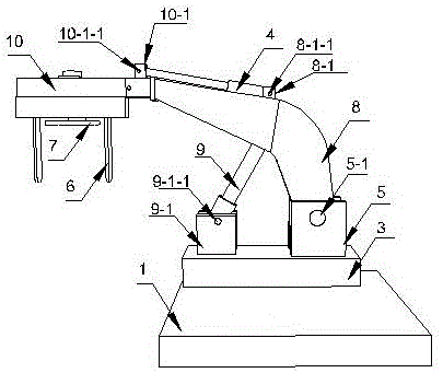 Green belt trimming device