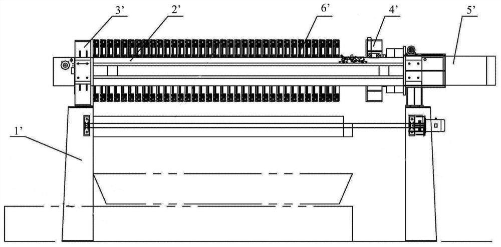 Vertical rotary multi-station diaphragm filter press