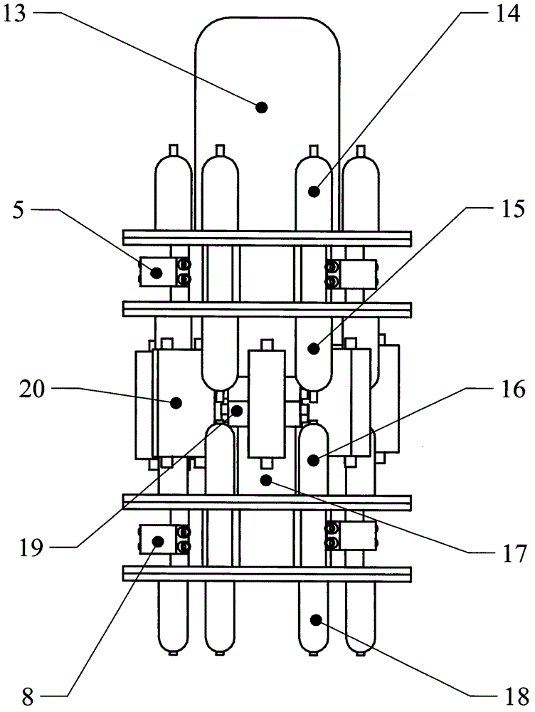 Multistage Stirling refrigerating machine