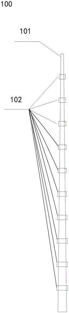 Pneumatic shape based and controlled steel pipe lightning protection device