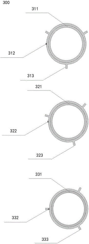 Pneumatic shape based and controlled steel pipe lightning protection device