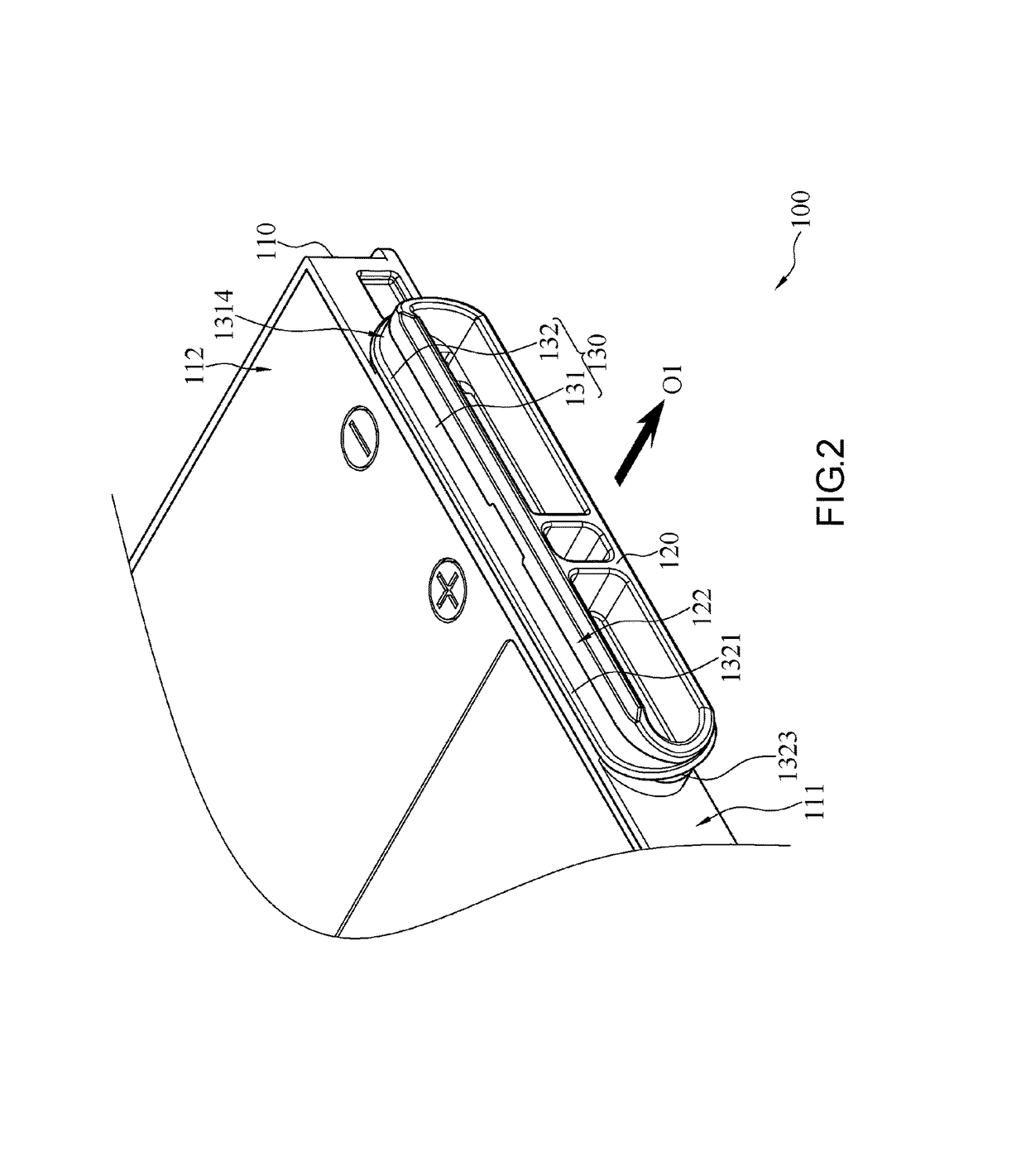 Case for protecting battery and electronic device having the same