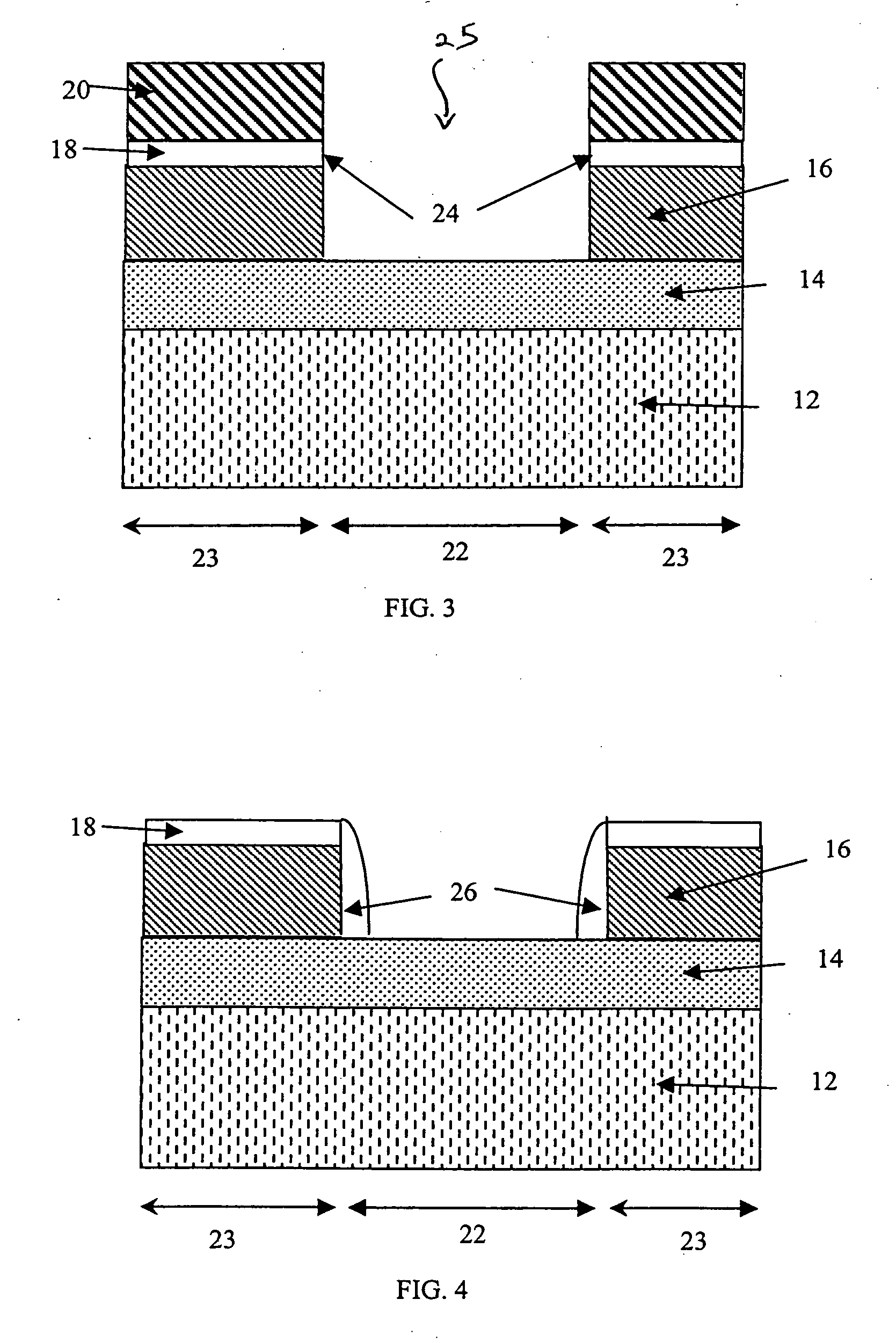 Hybrid orientation CMOS with partial insulation process