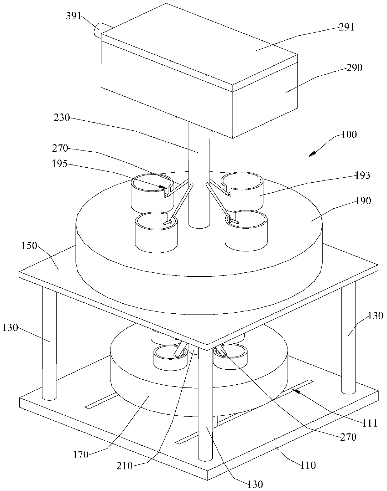 Water collection cultivation device capable of utilizing rainfall resources