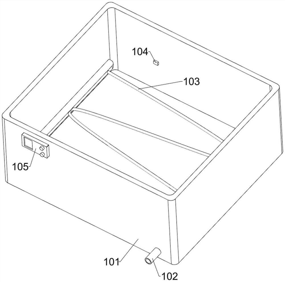 Electroplating device for faucet production and manufacturing