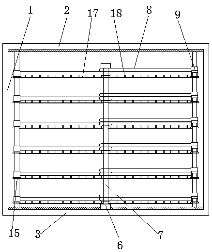 Three-dimensional cultivation frame for flower cultivation