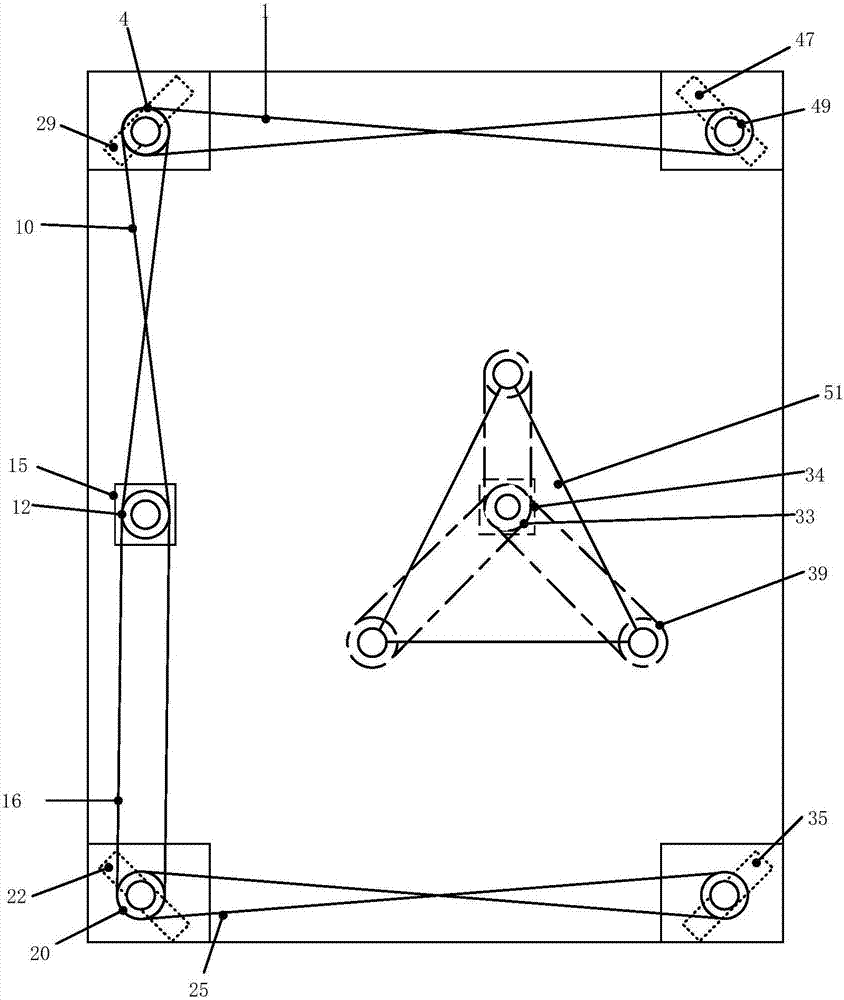 Lightweight lifting trolley capable of omnidirectionally moving