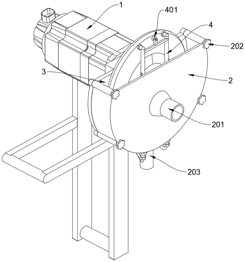 A wall top cutting device for dividing decoration areas based on water mist dust suppression