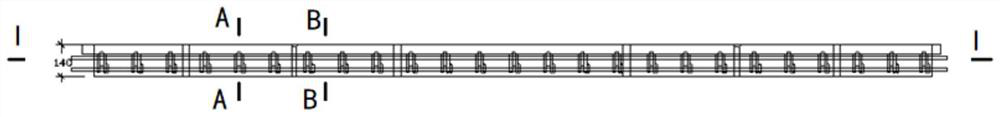 Structural system and process for quick replacement and maintenance of section steel expansion joints