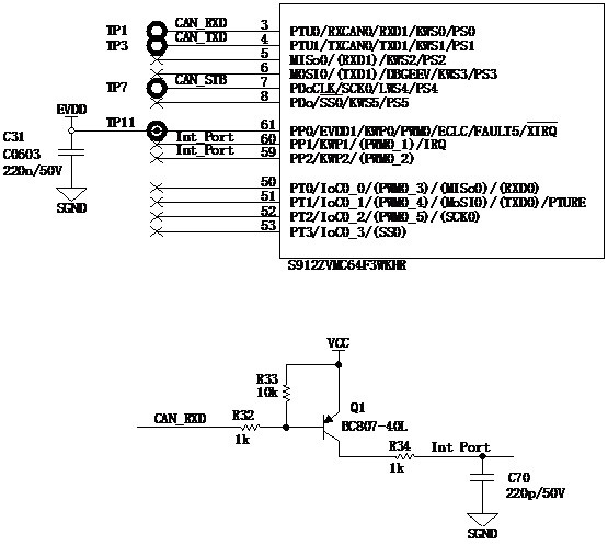 High-reliability CAN sleep awakening method for microprocessor