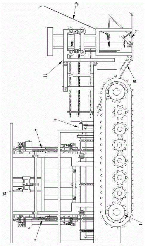 Reed/crop straw harvesting bundler