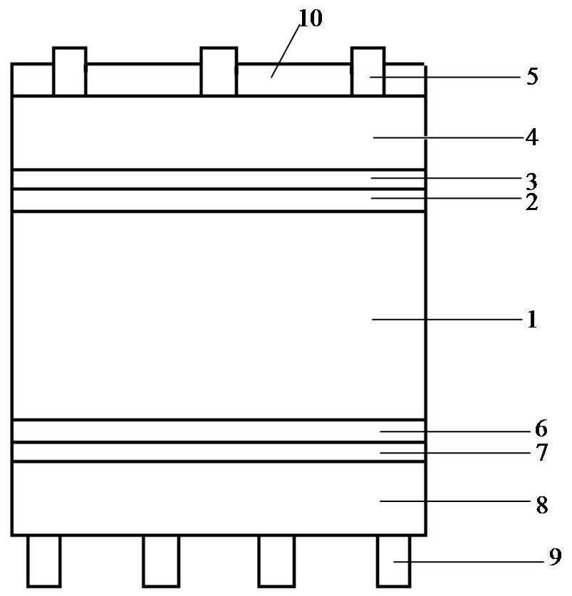 Heterojunction solar cell and preparation method thereof