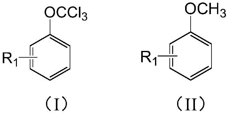 Preparation method of (trifluoromethoxy)benzene compound