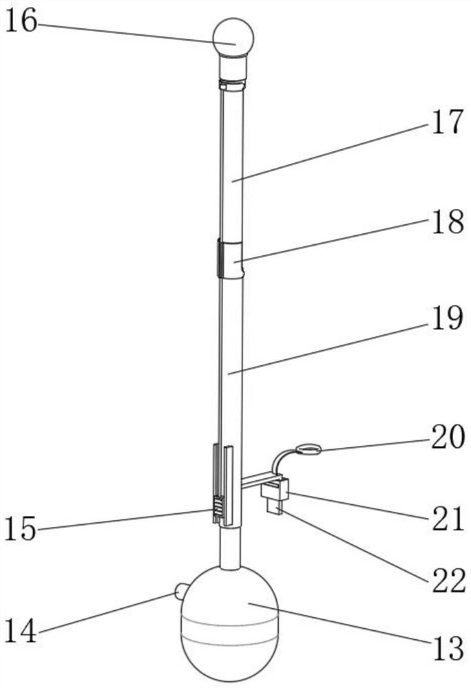 Analgesia massage hemostasis auxiliary device