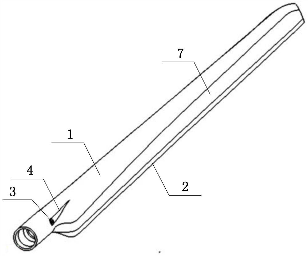 A variable speed rigid rotor blade