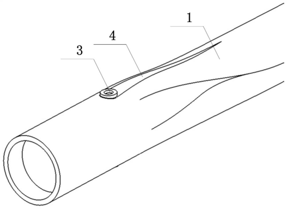 A variable speed rigid rotor blade