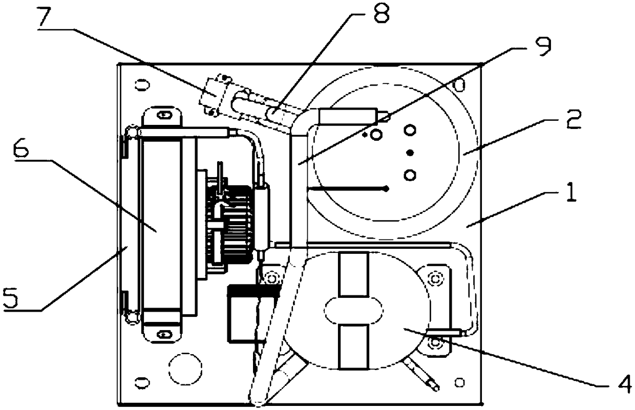 Refrigerating water system with internal circulation setting function