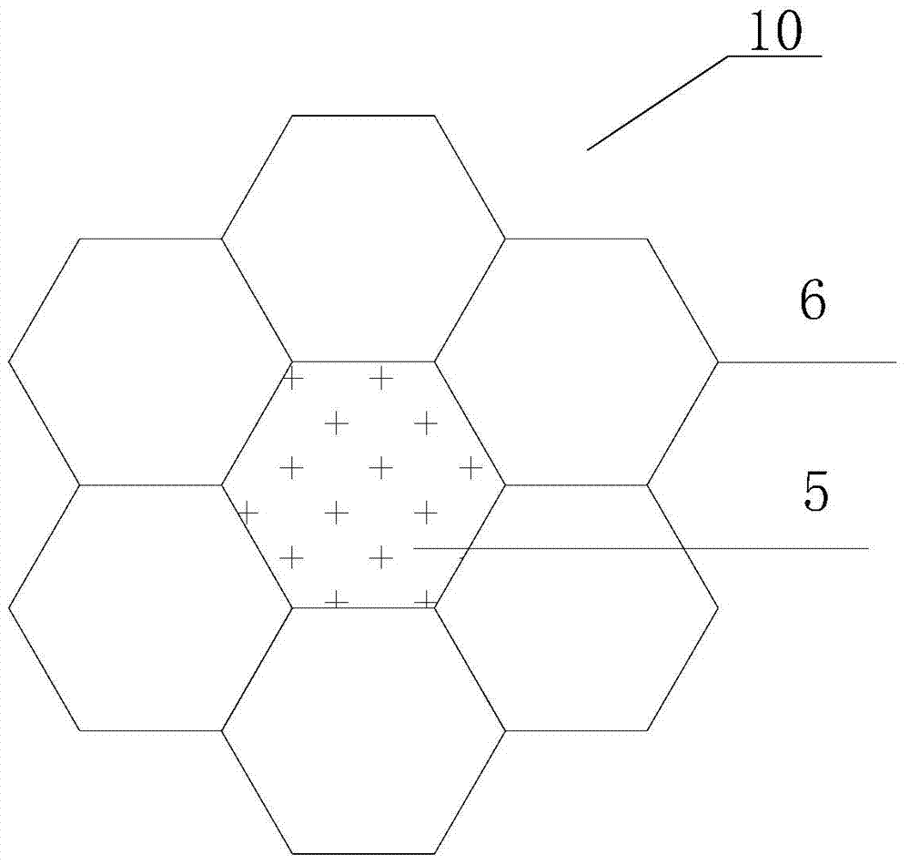 Pavement method of permeable ground and permeable pavement structure paved through pavement method