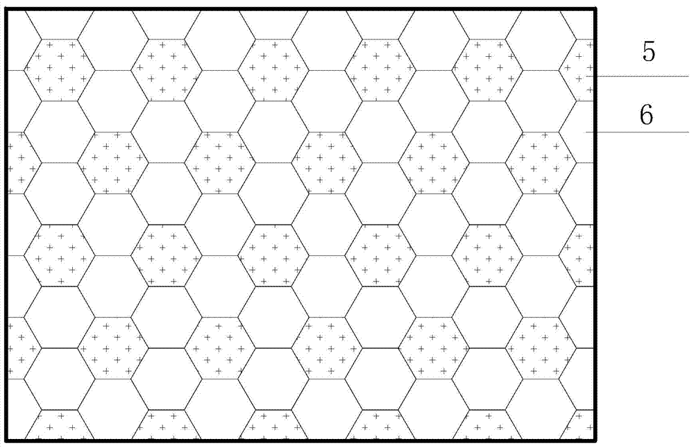 Pavement method of permeable ground and permeable pavement structure paved through pavement method