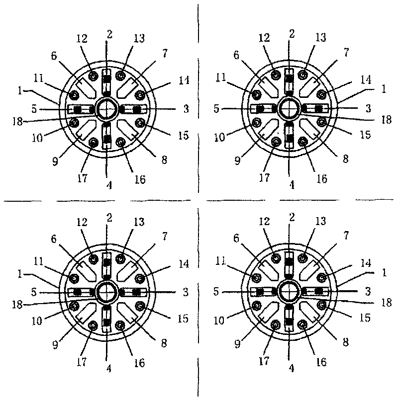 Resetting device using flexible positioning and rigid clamping in combination and positioning method thereof