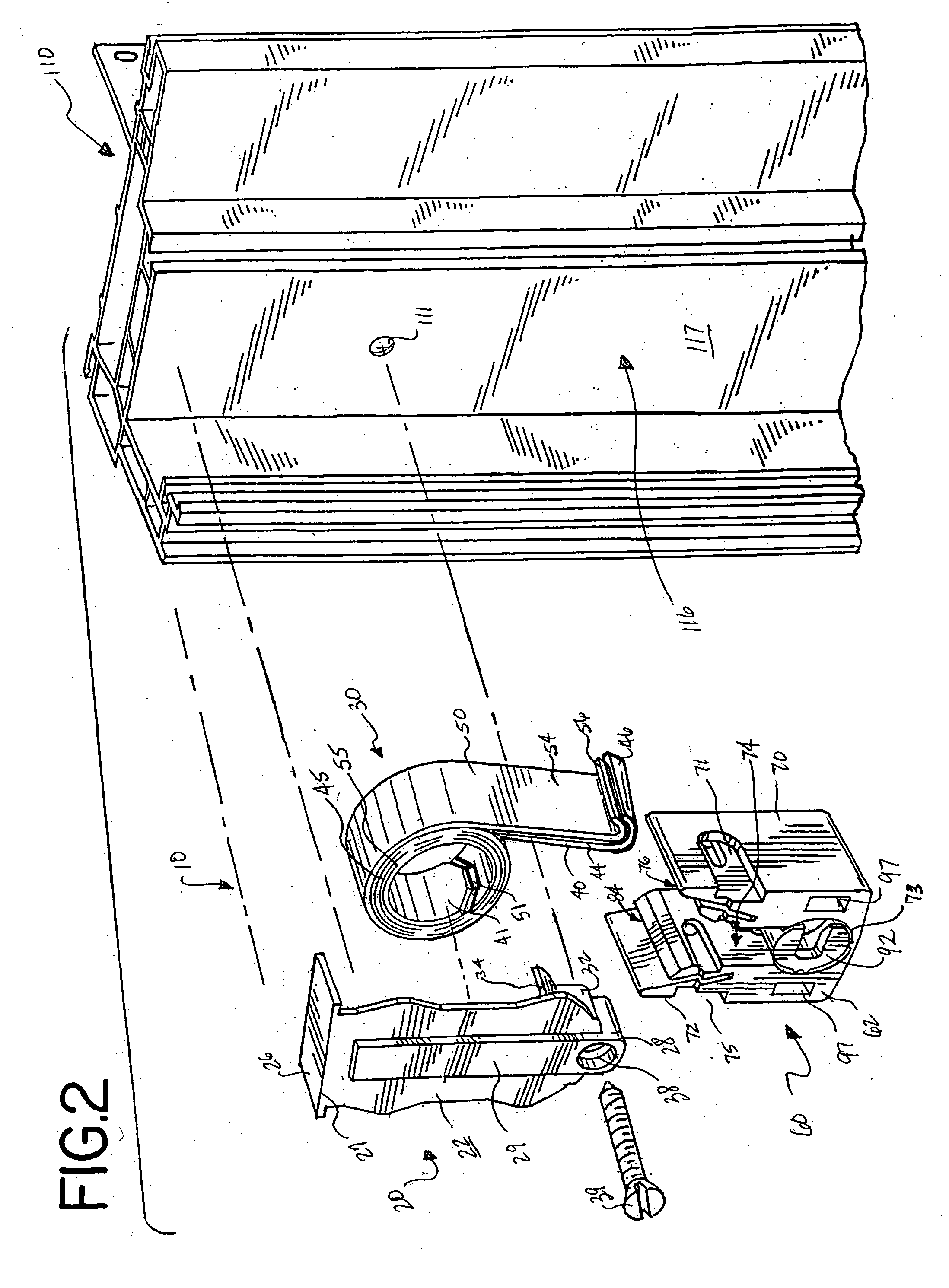 Spring balance assembly