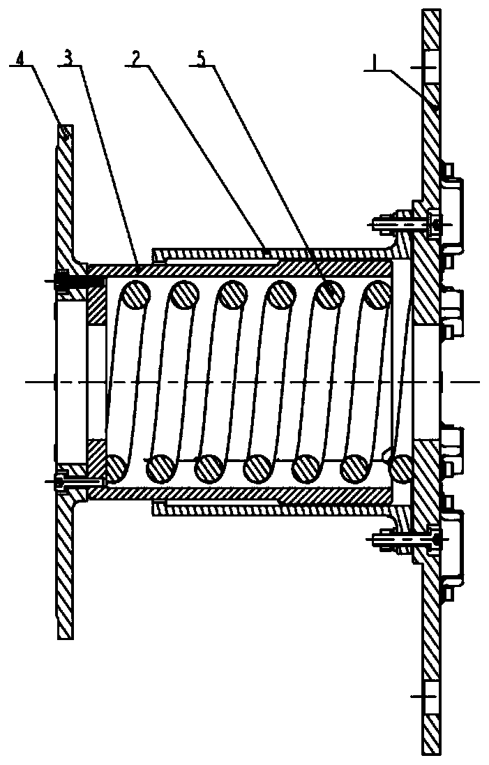 Aircraft stage separation structure and method