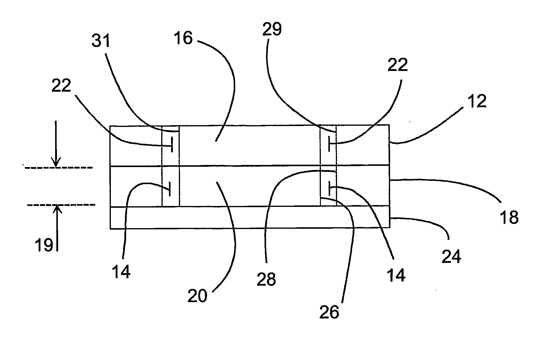 Non uniform electric field chamber for cell fusion