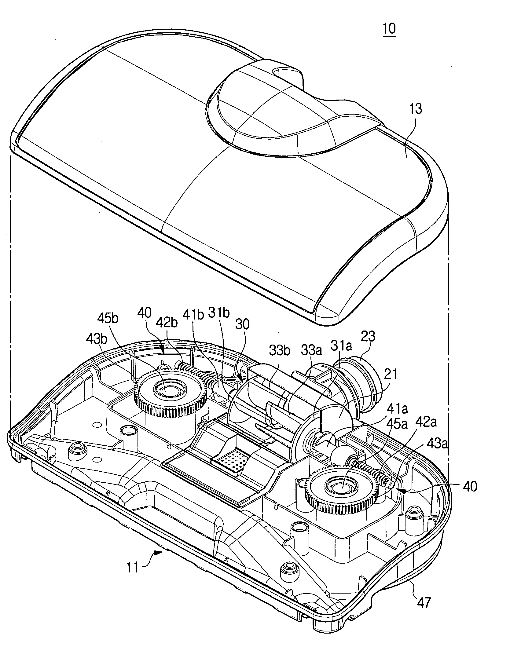 Suction brush for vacuum cleaner