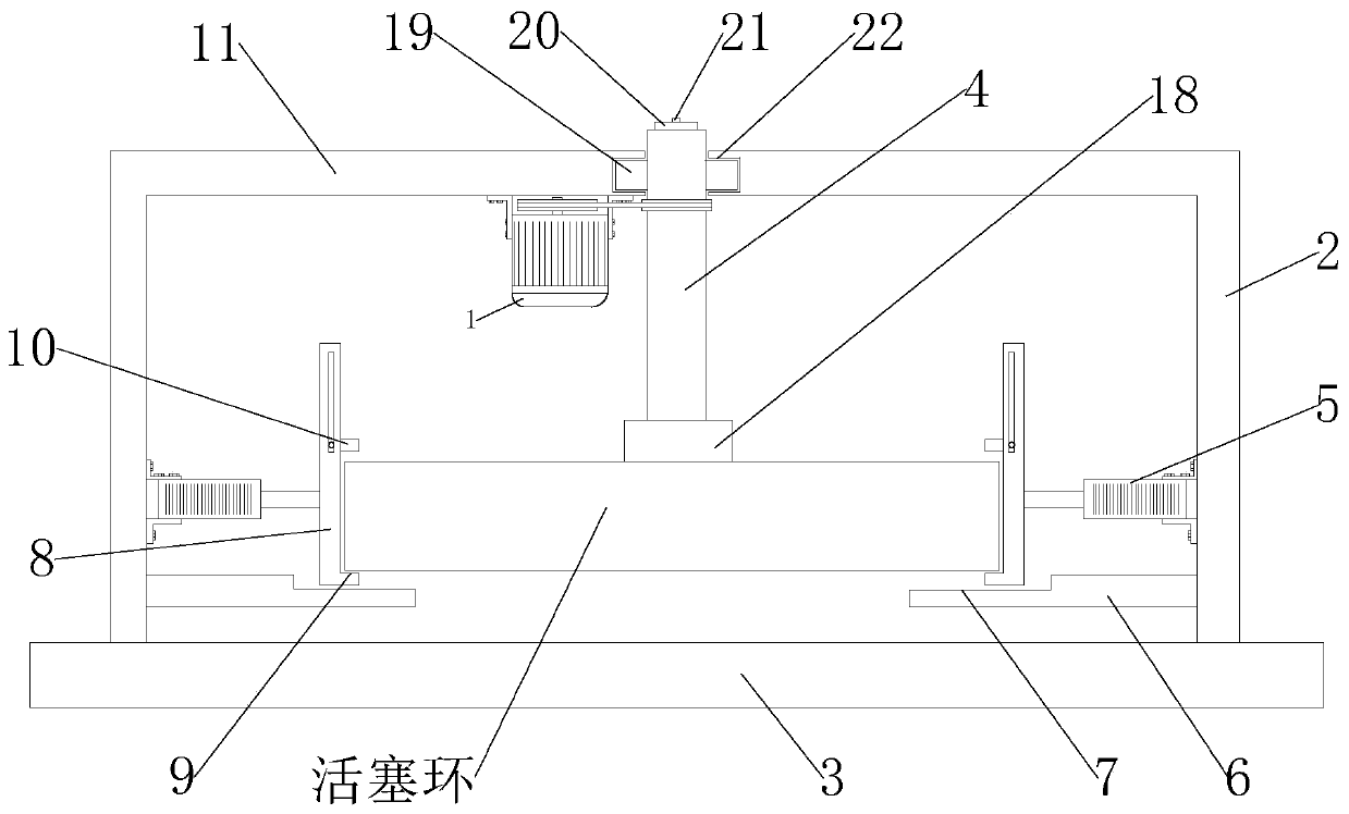 Vacuum pump piston ring finish machining process