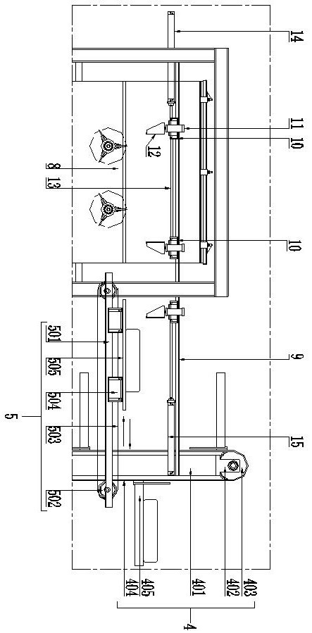 Automatic destacking and unpacking line for bagged materials