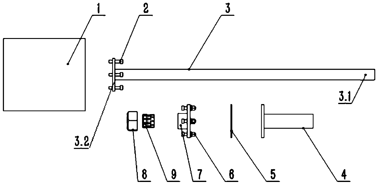 Mechanism capable of adjusting extending length of feeler lever and detection device