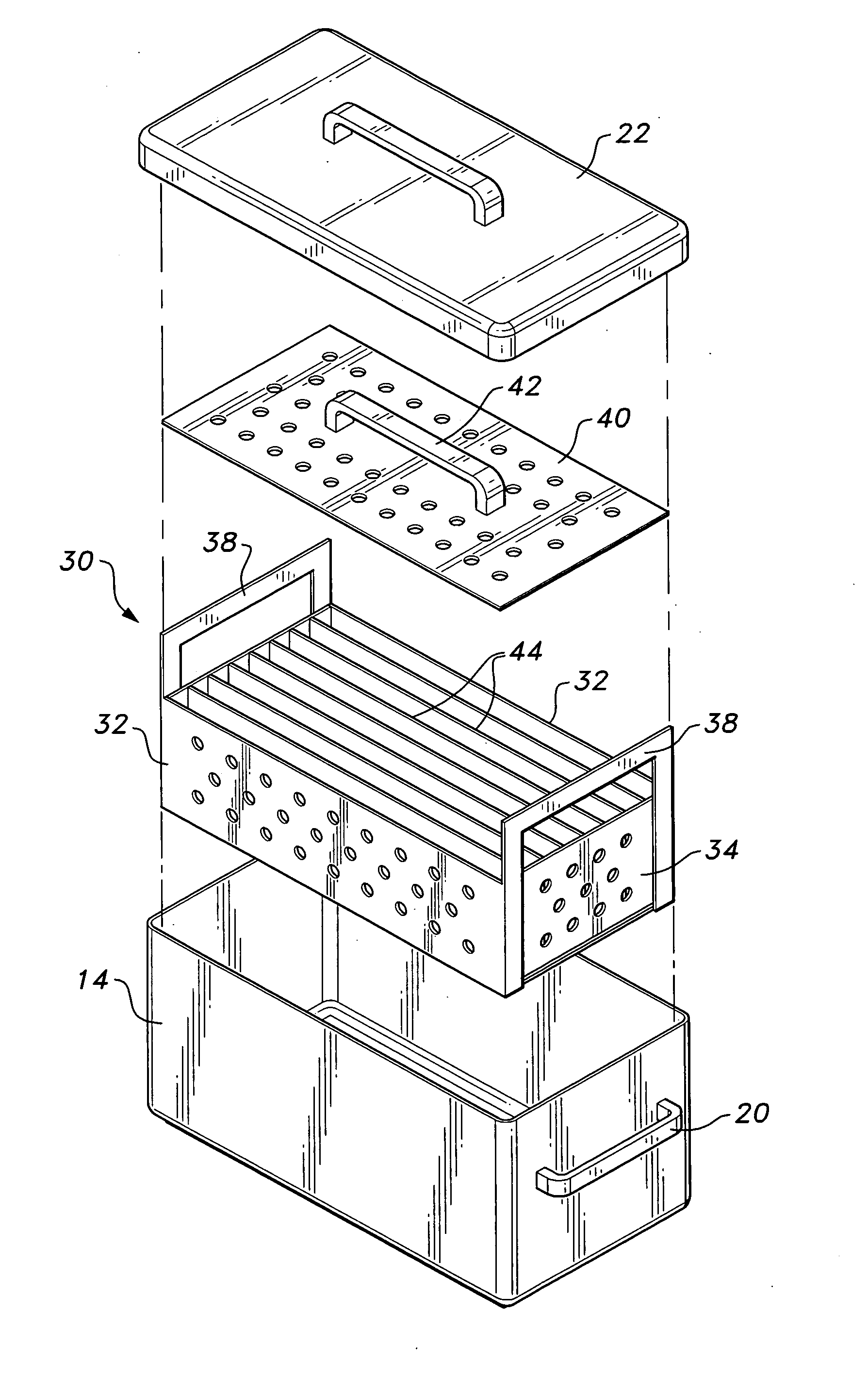 Specialized pan for boiling lasagna noodles