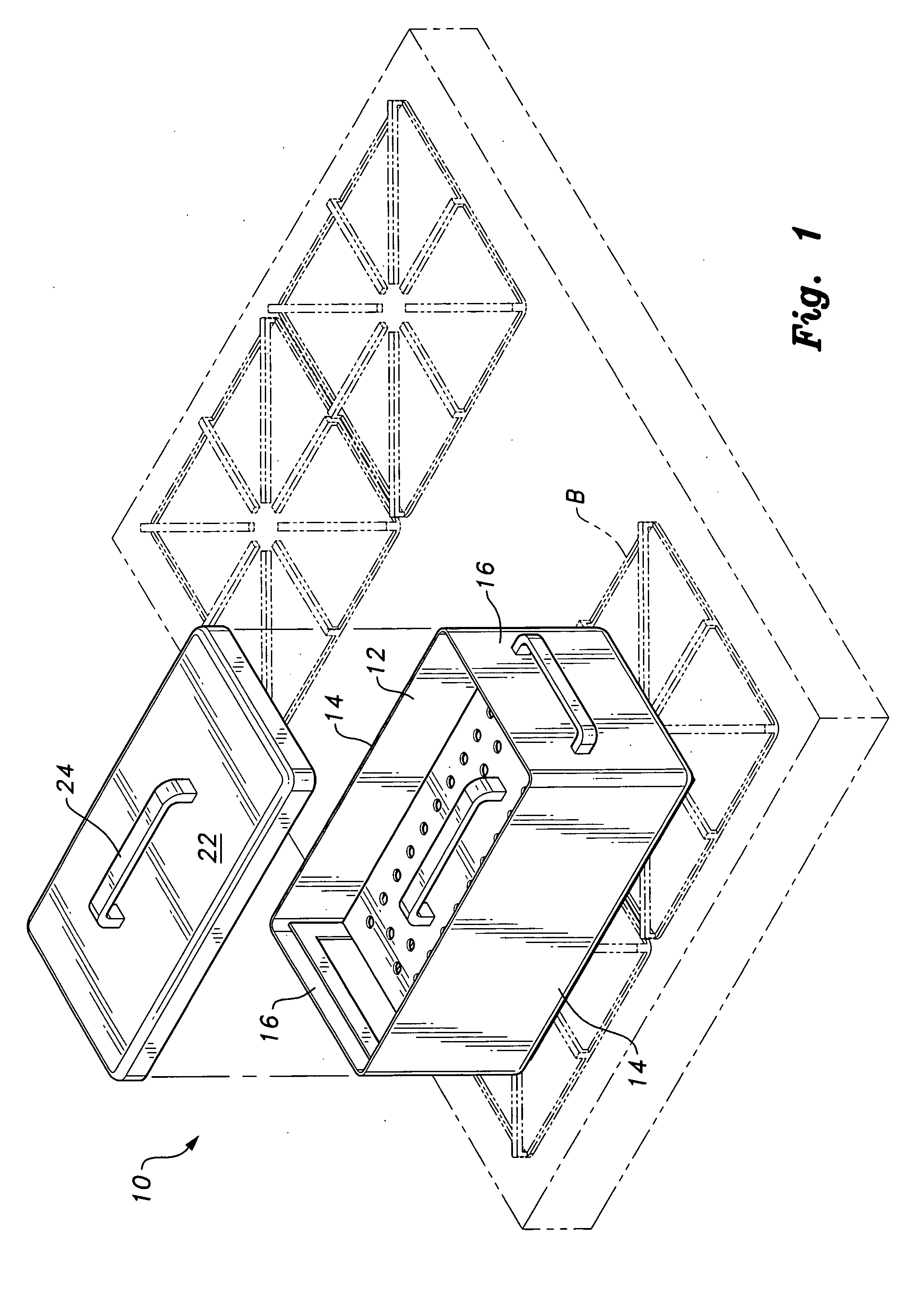 Specialized pan for boiling lasagna noodles