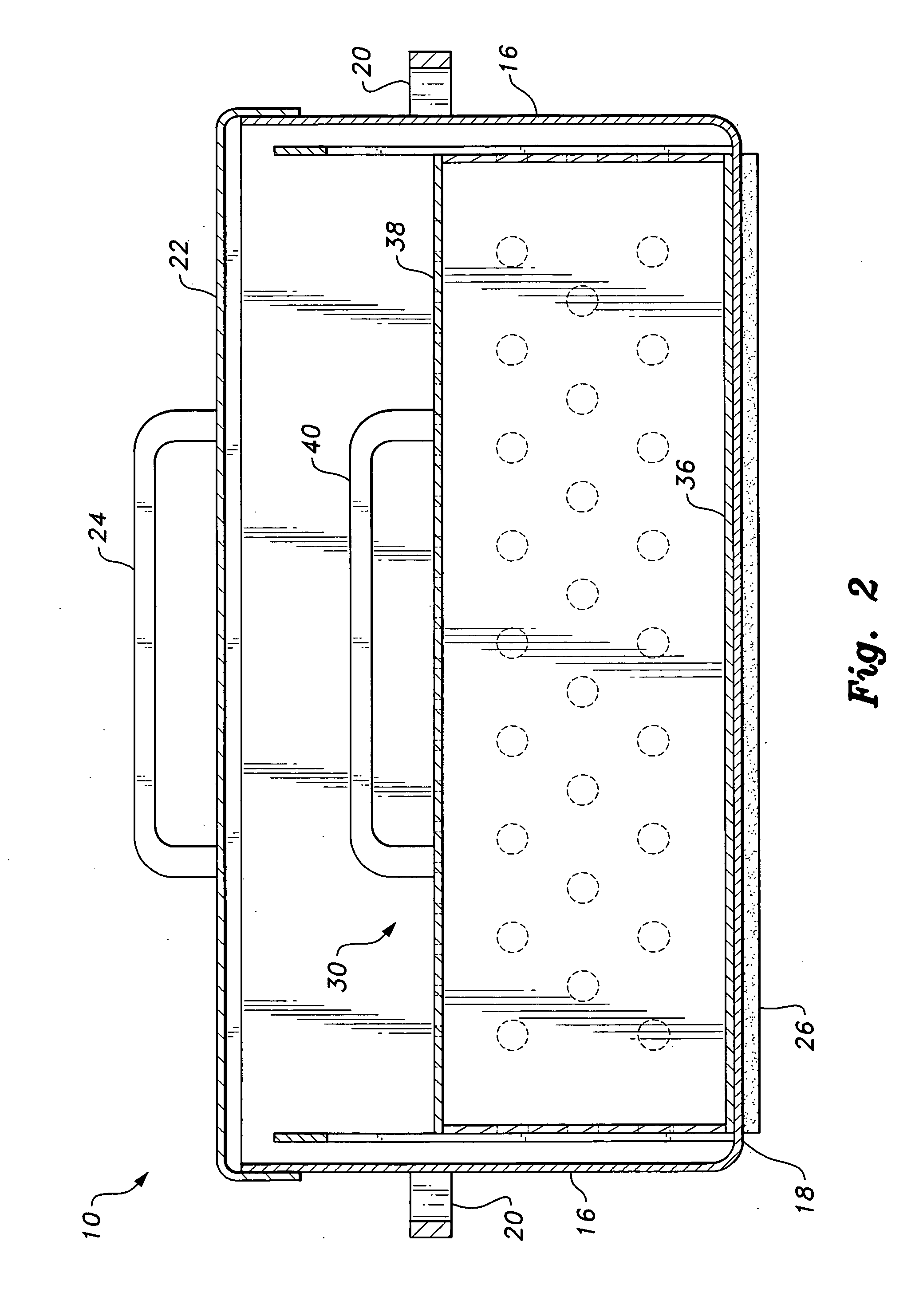 Specialized pan for boiling lasagna noodles