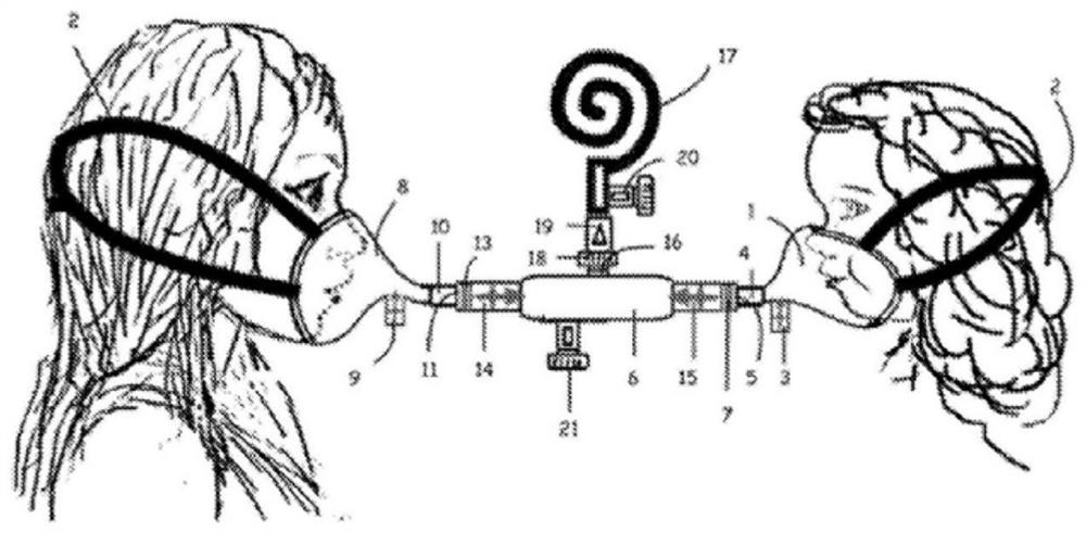 Device for speech therapy, administration of inhalation medication and for treatment of otitis, sinusitis and barotrauma