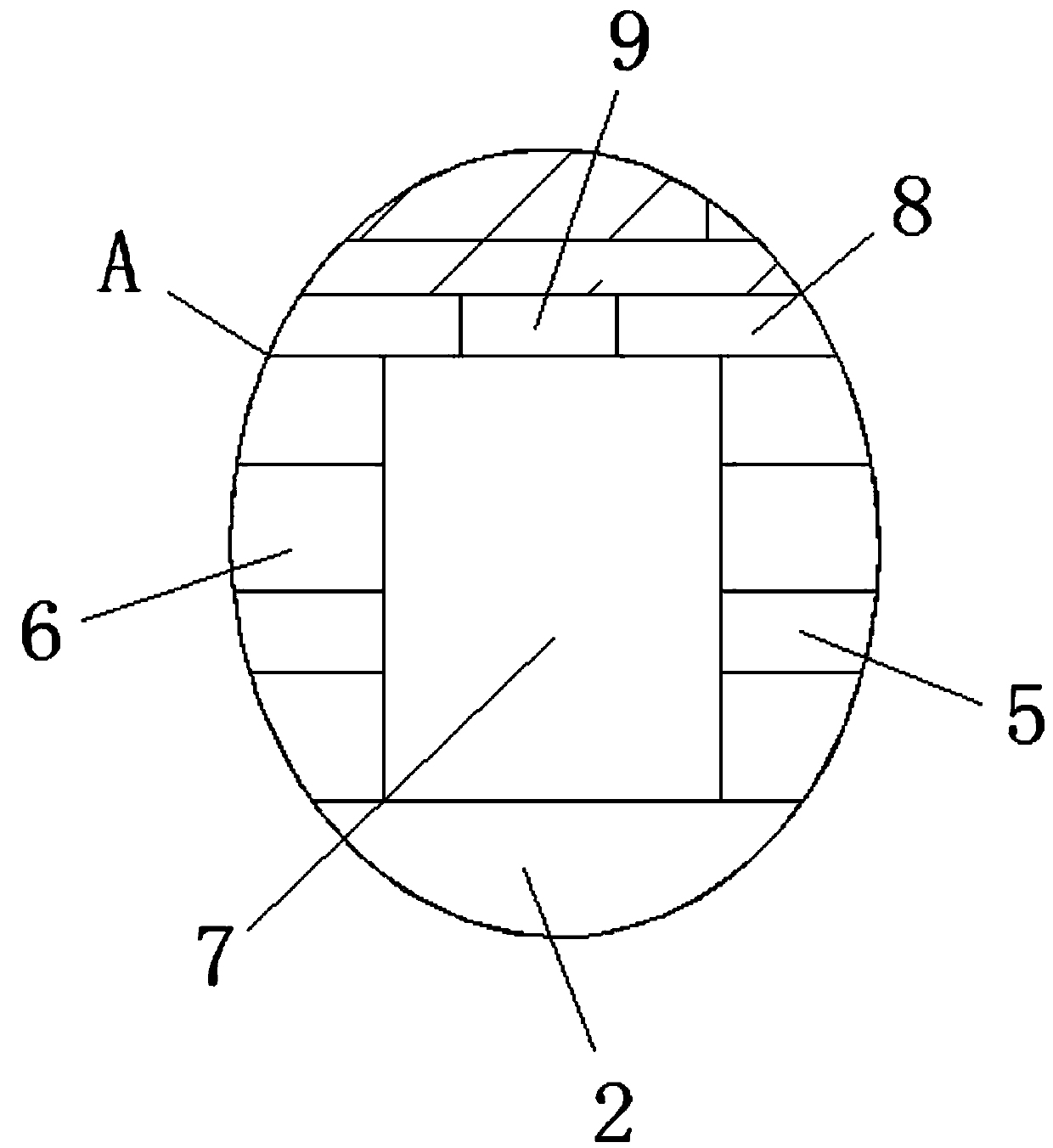 Automatic intelligent sorting device based on e-commerce