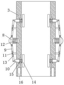 Convenient-to-adjust trachea cannula positioning device for intensive care medicine department