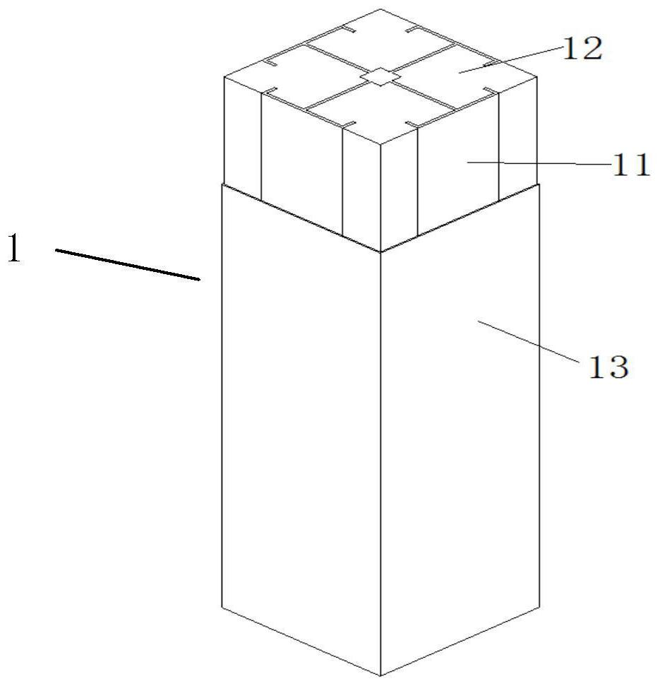 Mortise and tenon square steel-wood assembly joints and installation methods