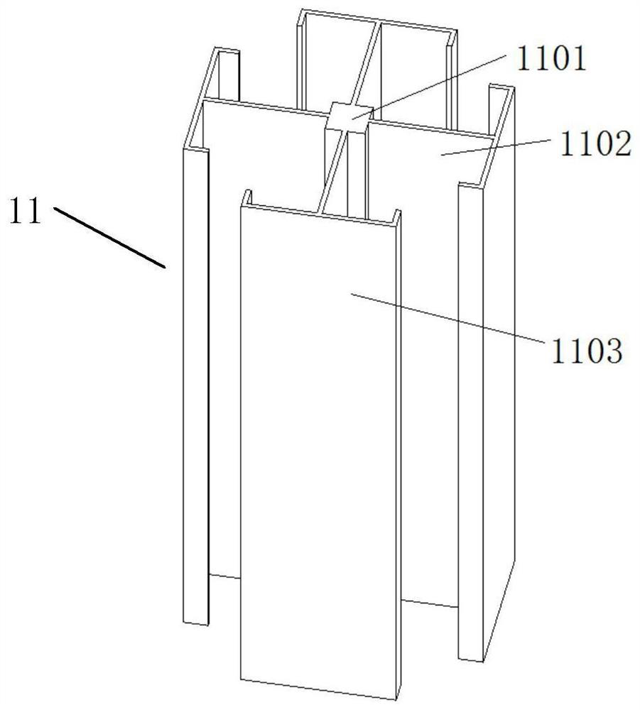 Mortise and tenon square steel-wood assembly joints and installation methods