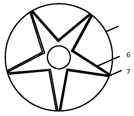 Compression arc extinguishing insulator connected in series