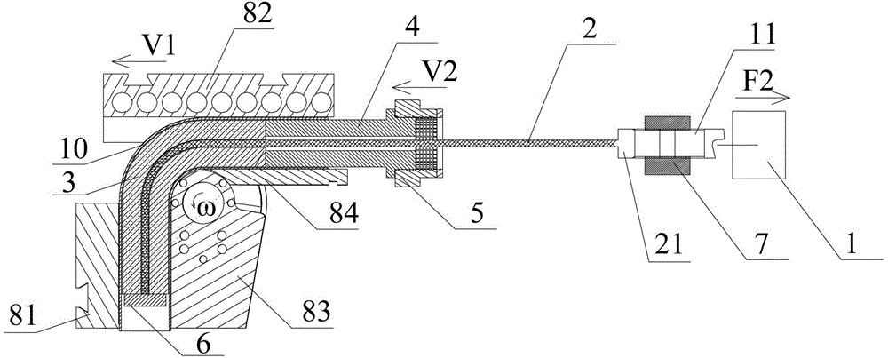 Tube bending inner supporting device and tube bending method