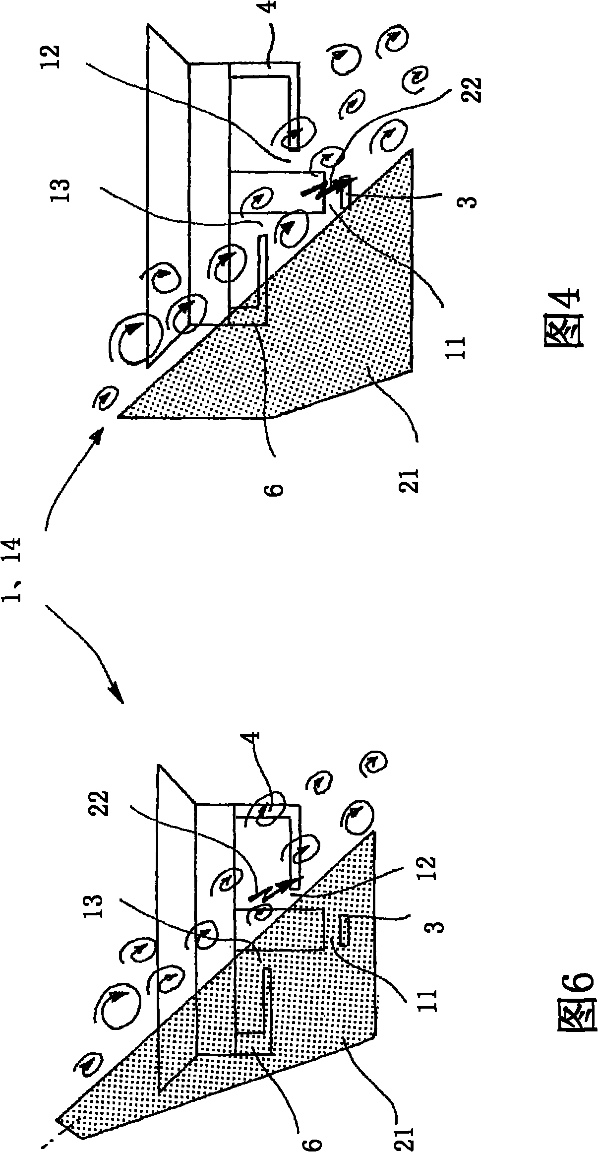 Step type spark plug