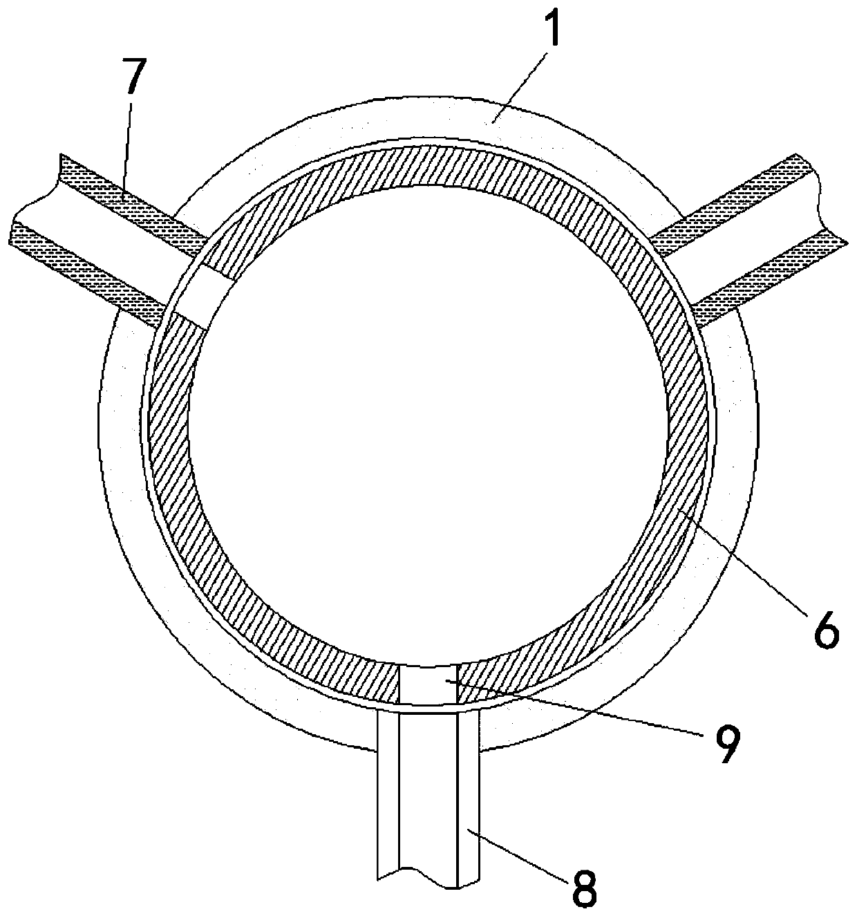 Waste refrigerant recycling and adjusting device based on weight change