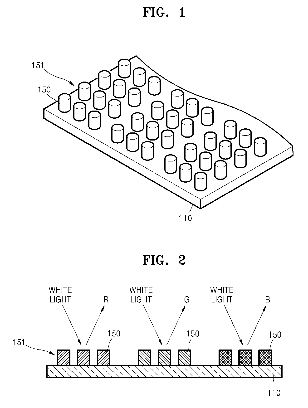 Photonic crystal type color filter and reflective liquid crystal display device having the same