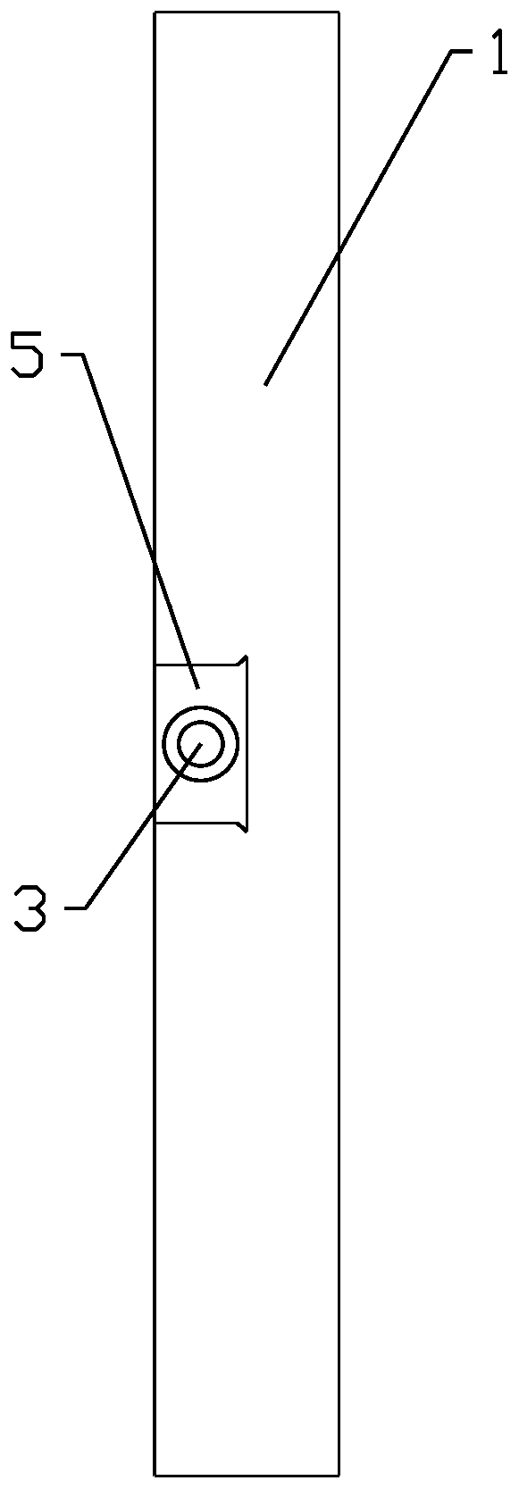 Eccentric wheel with adjustable eccentric distance