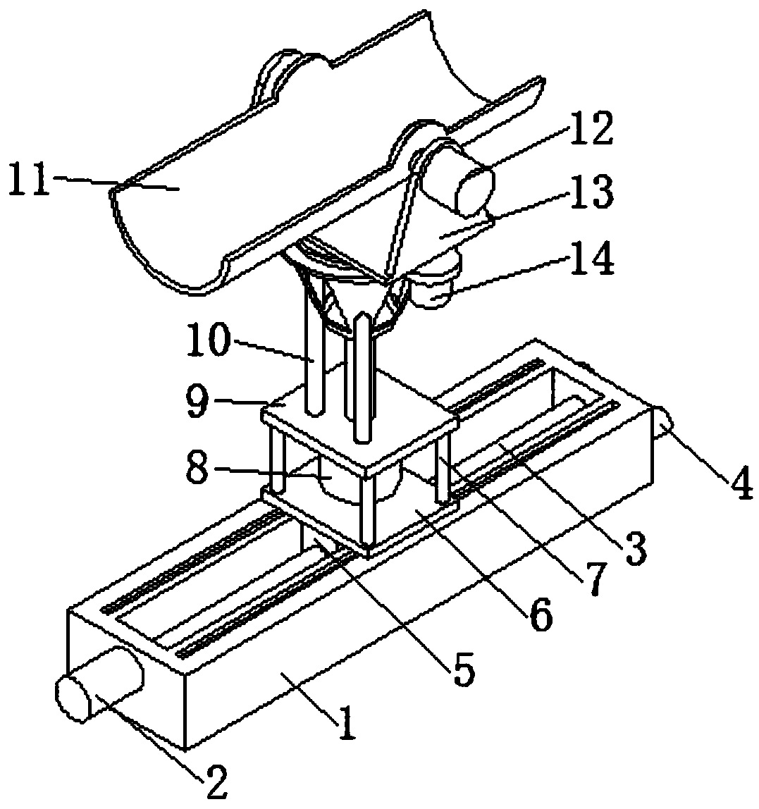 Adjustable support for clinical positions in orthopedics department