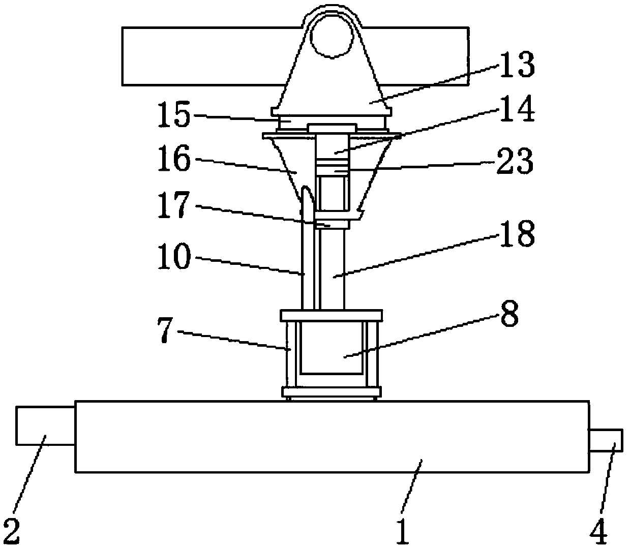 Adjustable support for clinical positions in orthopedics department