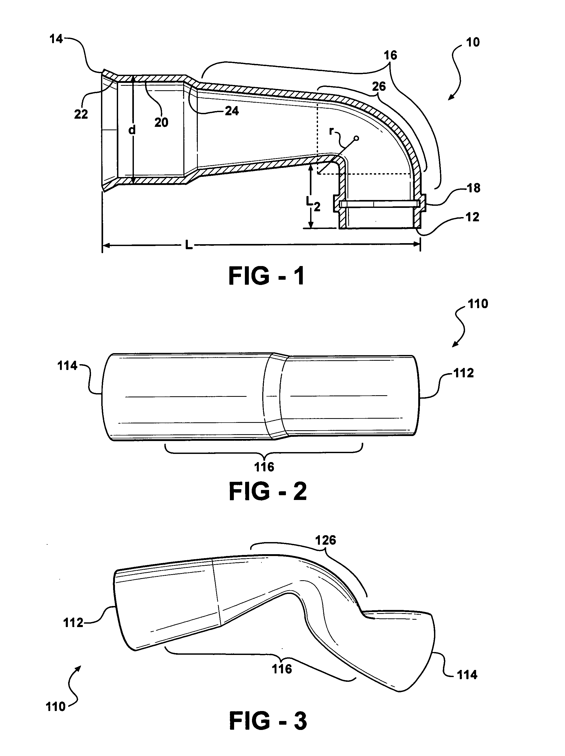 Heater core connector