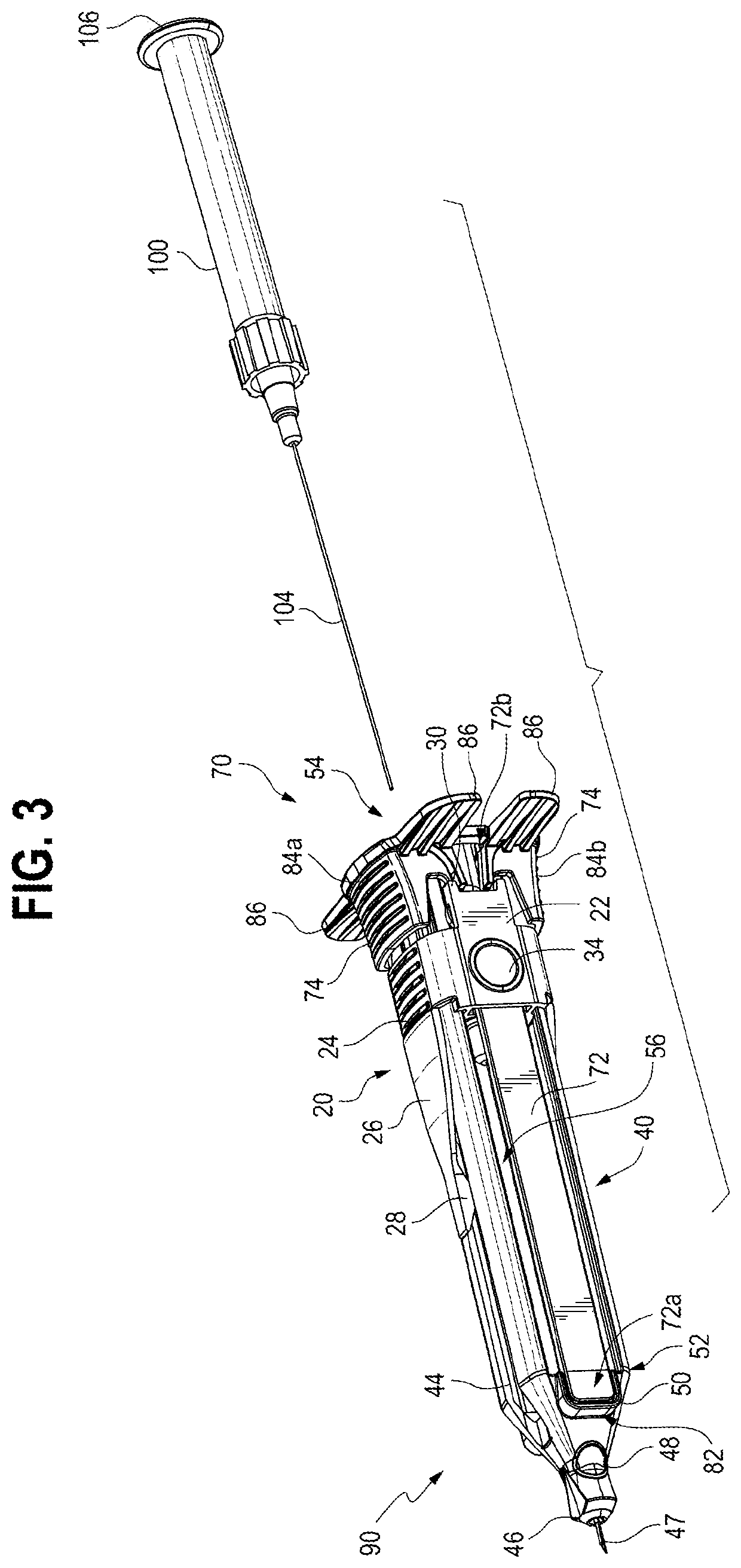 Dermal injection guide device