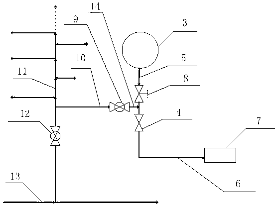 Device and method for preventing feeding valve of ceramic filter from being blocked